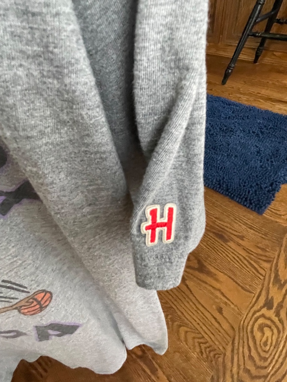 Homage T NBA's De'Aaron Fox "Swipa", Grey, XL - Picture 3 of 4